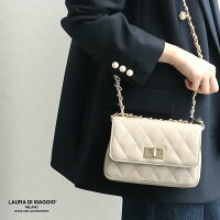 【2018AW】LAURADIMAGGIOローラディマッジオキルティングミニショルダーバッグArt.5512【RCP】