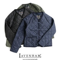 【2019AW】LAVENHAMラベンハムVネックショートキルティングコートBARHAM【RCP】