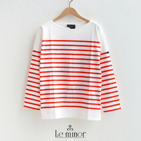 Le minor ルミノア　JEANNE ボーダーカットソー 20JL13204WOR / 20JL13204WGT / 20JL13204WVF【RCP】