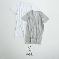 【2019SS】M&VelエムアンドベルUネックプルオーバーuneckpo1-3177【RCP】