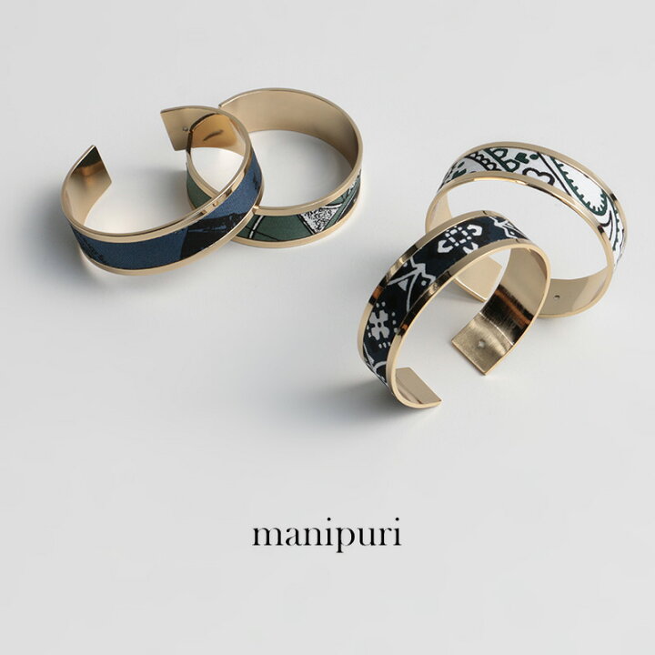 楽天市場】manipuri マニプリ シルクスカーフブレスレット BR15 MEDIUM 