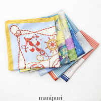 【2019SS】【送料無料】manipuriマニプリ65×65シルクスカーフ65*65【RCP】