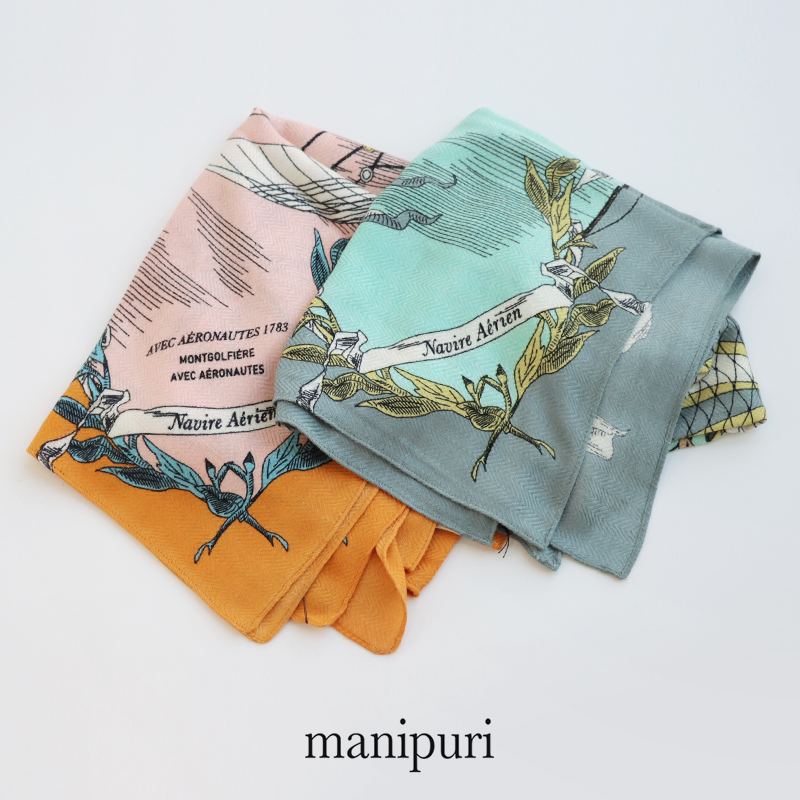 manipuri マニプリ　インドストール(織ヘリンボーン)  01233330042022AW