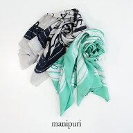 manipuri マニプリ STOLE インバージョンフィッシュ(インドストール) 0151333005 【RCP】2025SS スカーフ