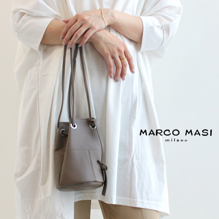 楽天市場】【60％OFF】MARCO MASI マルコマージ 巾着バッグ（VITELLO  