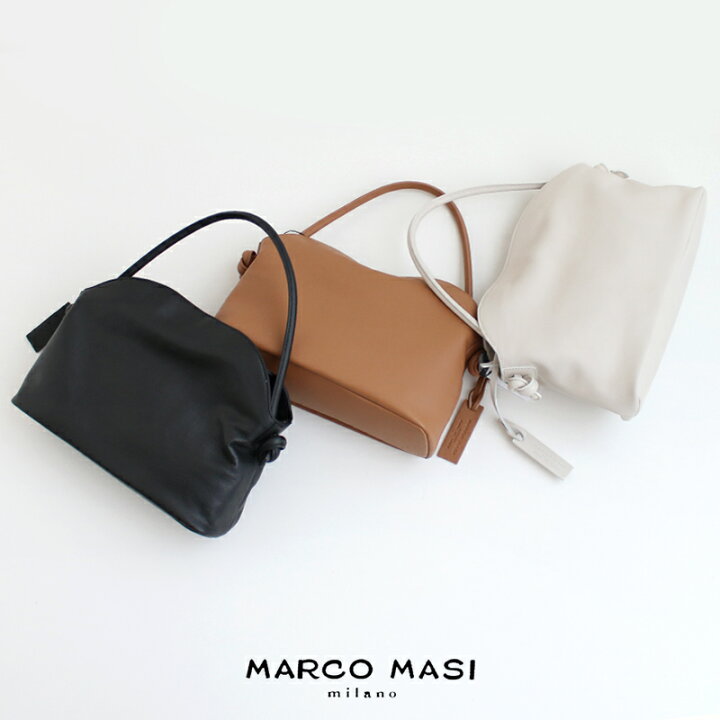 楽天市場】MARCO MASI マルコマージ レザーワンハンドルバッグ BAG 