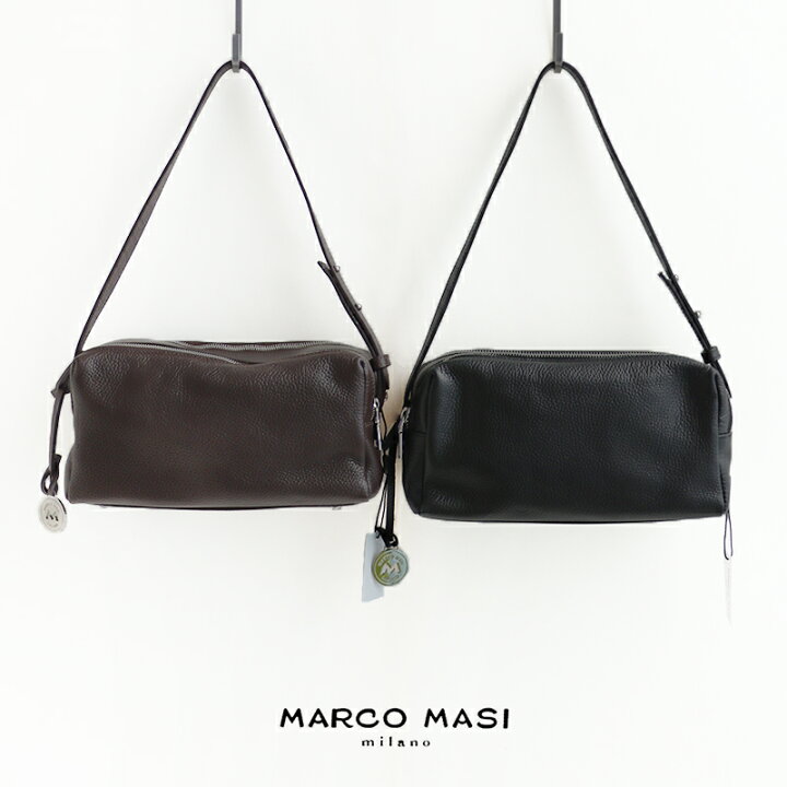 楽天市場】MARCO MASI マルコマージ シボレザースクエアバッグ BAG 