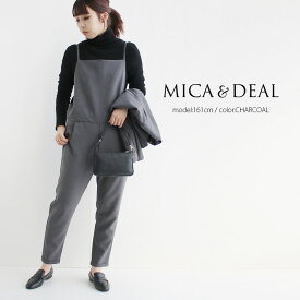 【定番人気アイテム】MICA&DEAL マイカアンドディール　クロップドサロペット　M00E009OP/M18B099/D14A0020【RCP】卒園式・卒業式・入園式・入学式・授業参観・オケージョン・卒業式スーツ