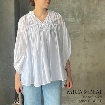 楽天市場】MICA&DEAL マイカアンドディール ブラウスの通販