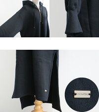 【10%★OFF】【2019AW】MICANA×MMN【別注アイテム】マイカーナフード付きスウェットワンピースASO-385LMC/GB【RCP】