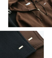 【10%★OFF】【2019AW】MICANA×MMN【別注アイテム】マイカーナフード付きスウェットワンピースASO-385LMC/GB【RCP】