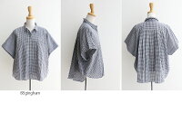 ☆【2018SS】【送料無料】MidiUmi×MMN【別注アイテム】ミディウミワイドドルマンシャツ5092-B【RCP】