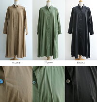 【2018AW】【送料無料】mizuiro-indミズイロインドフレアシャツワンピース3-25697981【RCP】