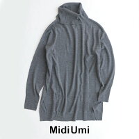 【2019AW】MidiUmiミディウミウールハイネックチュニック4-727911【RCP】