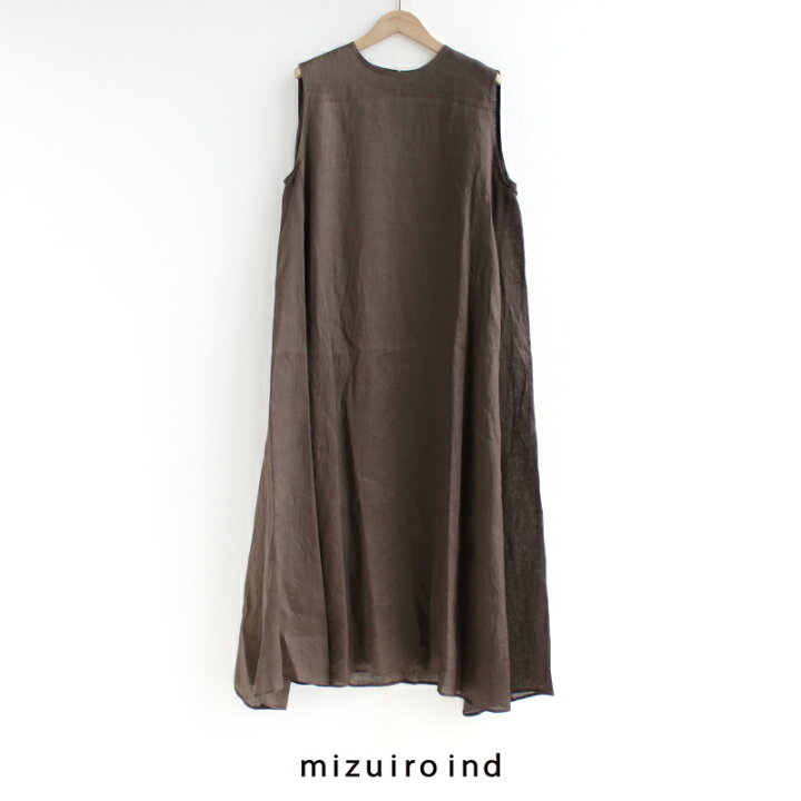 楽天市場】mizuiro ind ミズイロインド linen N/S flare OP リネン 