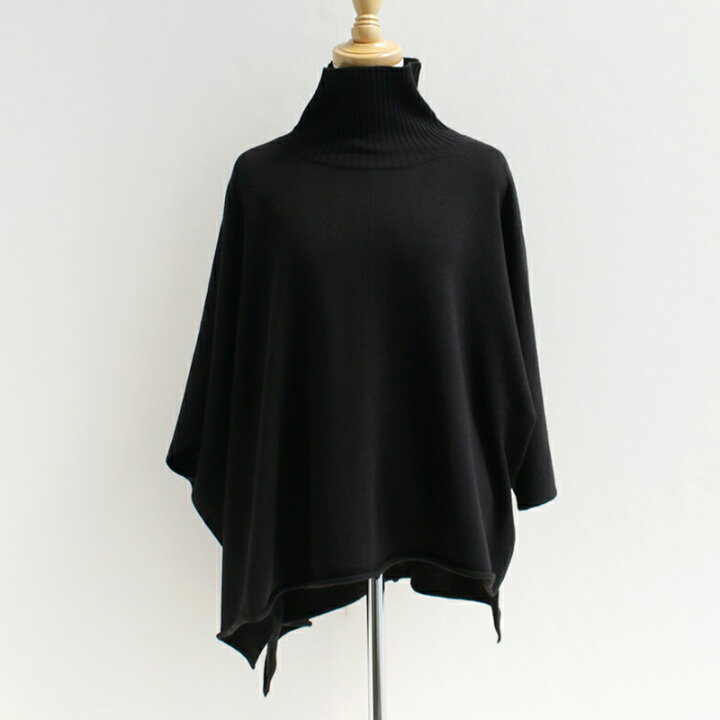 楽天市場】mizuiro ind ミズイロインド poncho like high neck P/O 