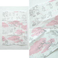 【2020SS】中川政七商店かや織ふきん鳥獣戯画(お花見)1401-0036-201【RCP】