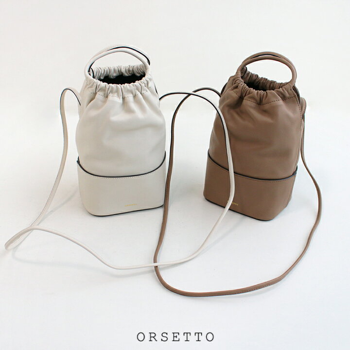 楽天市場】【50％OFF】ORSETTO オルセット CAVOLO ギャザーショルダー 