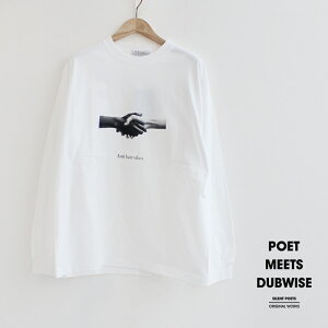 POET MEETS DUBWISE �|�G�b�g�~�[�c�_�u���C�Y �@ANTI HATE VIBES L/S T-SHIRT �����O�X���[�uT�V���c AHVLS-0578 �yRCP�z 2025SS �t�H�g�v�����gT