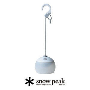 !snow peak Xm[s[N ق ES-070BR / ES-070GR / ES-070WHyRCPzCg \Pbg ^ LED [邳100lm]@yGEAR/HOMEz[sang]