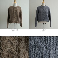【2018AW】【送料無料】SonoソーノロービングヤーンニットプルオーバーS185KM021【RCP】