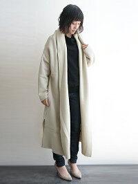 【2018AW】【送料無料】Squady×MMN【別注アイテム】スカディコットンウール裏起毛ローブEW-880920-B【RCP】コート