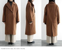 【20%★OFF】【2019AW】Squady×MMN【別注アイテム】スカディダブルボタンロングチェスターコートEW-961016【RCP】
