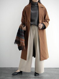 【20%★OFF】【2019AW】Squady×MMN【別注アイテム】スカディダブルボタンロングチェスターコートEW-961016【RCP】