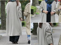 【2019AW】Squady×MMN【別注アイテム】スカディノーカラーコートEW-960727【RCP】
