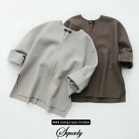 【2019W】Squady×MMN【別注アイテム】スカディキーネックウールプルオーバーEW-921112【RCP】