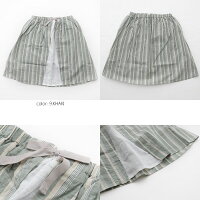 【2019SS】【kids】SWAPMEETMARKETスワップミートマーケットストライプレーヤード膝丈スカート2292801【RCP】