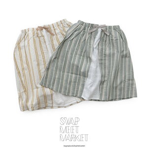 �ykids�z�y120/130/140cm�zSWAP MEET MARKET �X���b�v�~�[�g�}�[�P�b�g�@�X�g���C�v���[���[�h�G��X�J�[�g 2292801�yRCP�z�L�b�Y jss