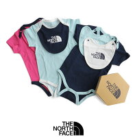 【2020SS】【kids】THENORTHFACEザ・ノースフェイスS/SRompers&2PBibショートスリーブロンパースアンド2Pビブ(ベビー)NTB11969【RCP】半袖スタイ