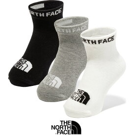 THE NORTH FACE ザ・ノースフェイス　アンクル 3P（キッズ） NNJ82210【RCP】　靴下・ソックス