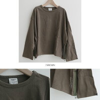 【2019AW】【kids】THEGROOVYCOLORSグルービーカラーズ天竺サイドジップワイドTEE1698452【RCP】