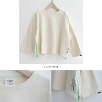 【2019AW】【kids】THEGROOVYCOLORSグルービーカラーズ天竺サイドジップワイドTEE1698452【RCP】