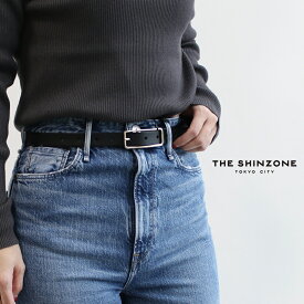 ＼大好評につき再入荷!!／ THE SHINZONE シンゾーン　スレンダーレザーベルト 15AMSIT55【RCP】nys24