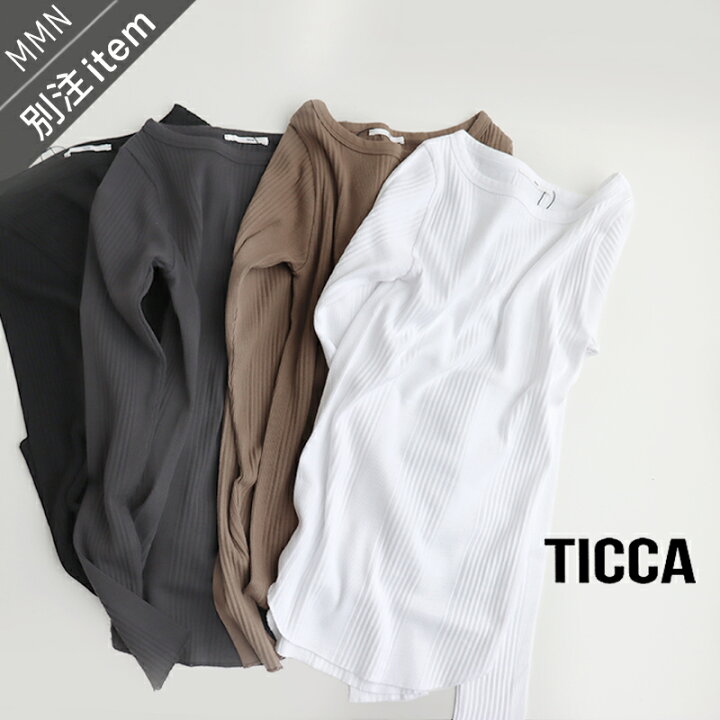 楽天市場】TICCA ×MMN【カラー別注】ティッカ ランダムテレコロングT 