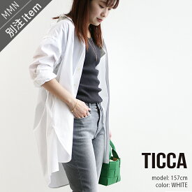 TICCA×MMN【別注カラー】 ティッカ　スクエアチュニックシャツ TBCS-004【RCP】