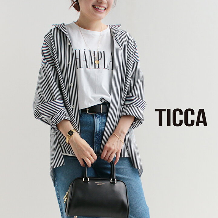 楽天市場】TICCA ティッカ スクエアビッグシャツ TBCA-101【RCP 
