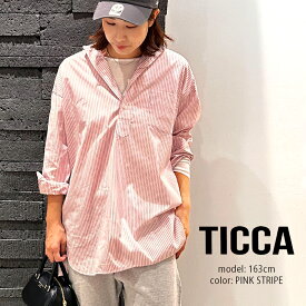 TICCA ティッカ　スクエアチュニックプルオーバー TBDA-104【RCP】2024AW