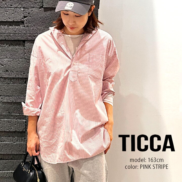 楽天市場】TICCA ティッカ スクエアチュニックプルオーバー TBDA-104 