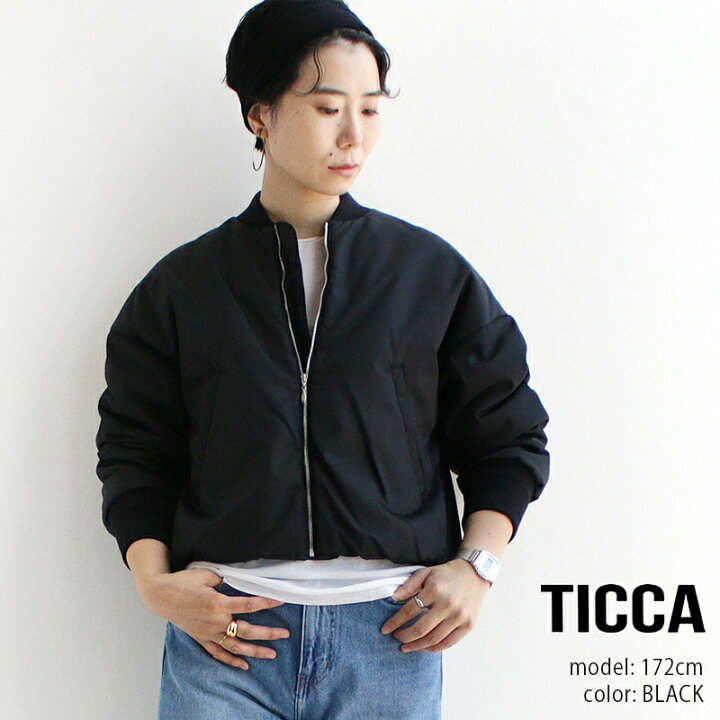 楽天市場】TICCA ティッカ ショート MA-1 TBDA-021【RCP】ジャケット 