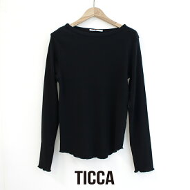 TICCA ティッカ　テレコロングTシャツ TBES-194 【RCP】 2025SS ロンT カットソー インナー