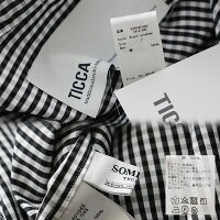 【2019AW】【送料無料】TICCAティッカスクエアビッグシャツTAIA-045【RCP】