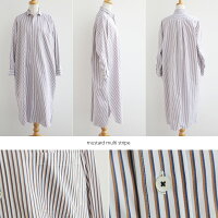 【2020SS】TICCA×MMN【別注アイテム】ティッカスクエアビッグロングシャツTBKS-323/TBKS-333【RCP】マルチストライプ