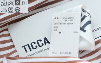 【2020SS】TICCA×MMN【別注アイテム】ティッカスクエアビッグシャツUNITBKS-322/TBKS-332【RCP】マルチストライプ
