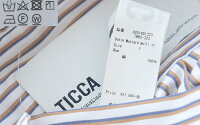 【2020SS】TICCA×MMN【別注アイテム】ティッカスクエアビッグロングシャツTBKS-323/TBKS-333【RCP】マルチストライプ