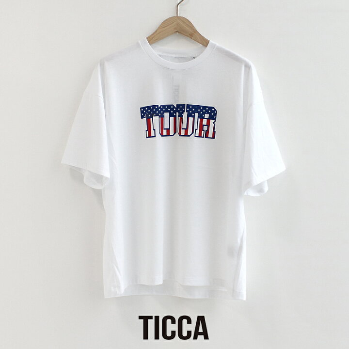 楽天市場】TICCA ティッカ TOUR ロゴTシャツ TBES-474 【RCP】 2025SS 