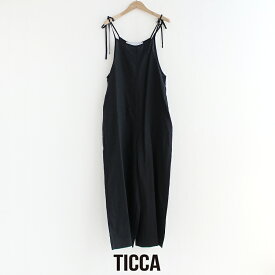 TICCA ティッカ　リネンキャミソールコンビネゾン TBES-412【RCP】2025SS オールインワン